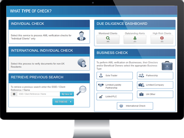 Integrated AML checks