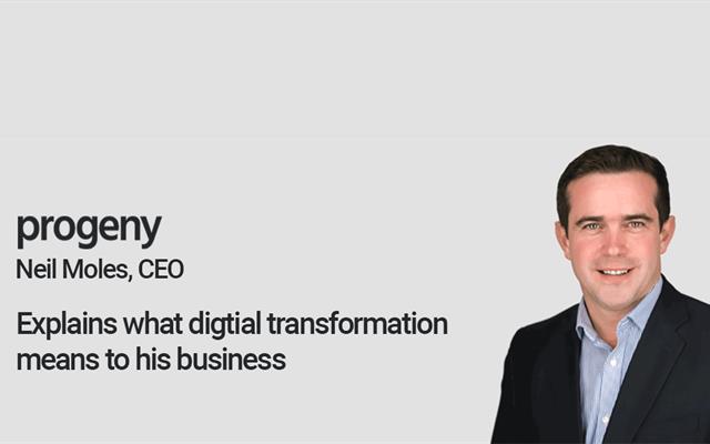 Neil Moles, CEO of The Progeny Group, Talks About Digital Transformation