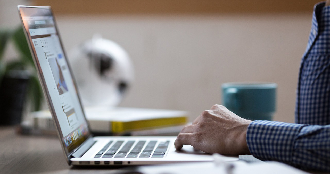 Man on laptop