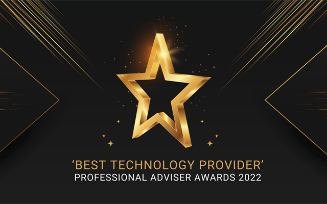 Professional Adviser Awards - 'Best Technology Provider'